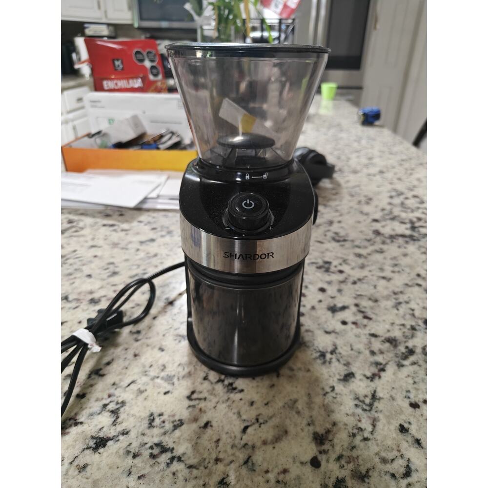 SHARDOR Electric Burr Coffee Grinder Mill - Black
